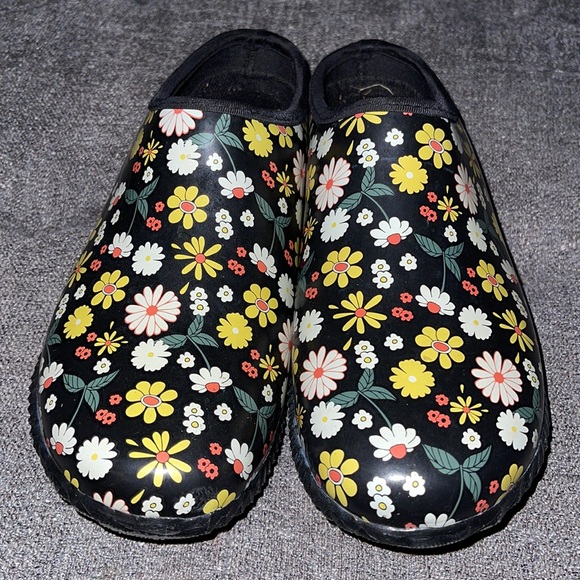 Western Chief Women’s Garden Flower Clogs sz 9 - Picture 2 of 7